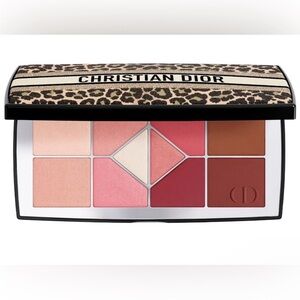 NEW Christian Dior Eye Shadow Makeup Pallet animal print pattern